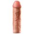 X-TENSION Mega 2 - realistický návlek na penis (20,3 cm) - tělový