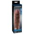 X-TENSION Mega 2 – Realistický návlek na penis (20,3 cm) – tmavě přirozený