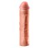 X-TENSION Mega 3 - realistický návlek na penis (22,8 cm) - přirozený