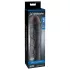 Pipedream - X-TENSION Mega 3 - realistický návlek na penis (22,8 cm, černý)