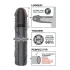 Pipedream - X-TENSION Mega 3 - realistický návlek na penis (22,8 cm, černý)