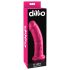 Dillio 8 - realistické dildo s přísavkou (20 cm) - růžové