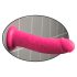 Dillio 8 - realistické dildo s přísavkou (20 cm) - růžové