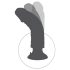 King Cock 8 - flexibilní, realistický vibrátor (25 cm)