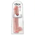 King Cock 15 - dildo s přísavkou a varlaty (38 cm, tělová barva)