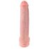 King Cock 15 - přísavkový dildo s varlaty (38 cm) - tělový