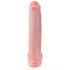 King Cock 15 - dildo s přísavkou a varlaty (38 cm, tělová barva)