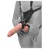 King Cock Strap-on 10 - dutý připínací dildo 25 cm