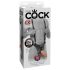 King Cock Strap-on 10 - dutý připínací dildo 25 cm