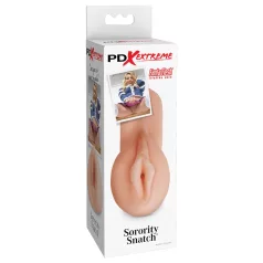   PDX - realistická umělá vagína masturbátor - přírodní barva