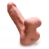 PDX Reach Around - 2v1 umělý zadeček a návlek na penis (tělová barva)