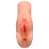 PDX - 2v1 realistický masturbátor - oboustranný silikon naturní barva