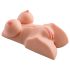 Pipedream DD - 2v1 vibrační torzo masturbační pomůcka (přírodní)