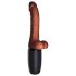 King Cock Plus 7,5 - realistický hnědý vibrátor s varlaty