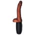 King Cock Plus 7,5 - realistický hnědý vibrátor s varlaty