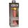 King Cock Elite 6 - přísavkový realistický dildo (15 cm) - přírodní