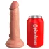 King Cock Elite 6 - realistické dildo s přísavkou 15 cm - tělová