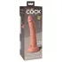 King Cock Elite - realistické dildo s přísavkou - 18 cm - tělová barva