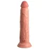 King Cock Elite 9 - realistický dildo s přísavkou - 23 cm - tělová barva