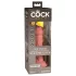King Cock Elite 6 - přísavkový vibrátor (15 cm) - tělový