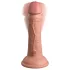 King Cock Elite 6 - přísavkový vibrátor (15 cm) - tělový