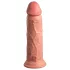 King Cock Elite 8 - realistický vibrátor s přísavkou - 20 cm - tělová