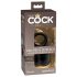 King Cock Elite Crown Jewels - přísavka pro umělý penis (černá)