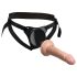 King Cock Elite Beginner's - připínací dildo (černé)