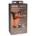 Královský Cock Elite Comfy - připínací dildo s postrojem (tmavá přírodní)