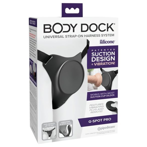 Body Dock - nasazovací dildo G-bod Pro a Silexd 7 - silikon