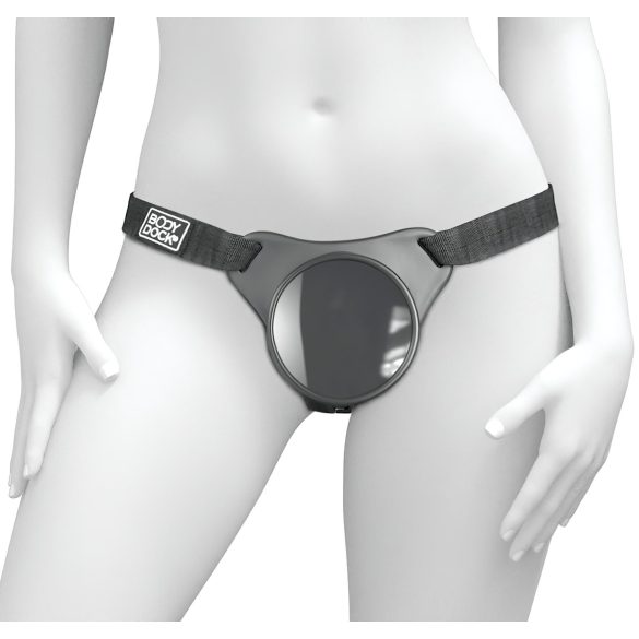Body Dock OG - připevnitelný nosič s přísavkou (černý)