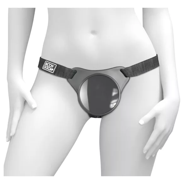 Body Dock OG - připínací spodní část s přísavkou (černá)