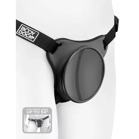 Body Dock OG - připínací spodní část s přísavkou (černá)