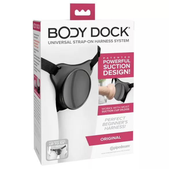 Body Dock OG - připínací spodní část s přísavkou (černá)