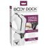 Body Dock - připínací spodní prádlo s ramínky (černé)