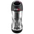 PDX ViewTube Pro - sání-vibrační masturbátor (černý)