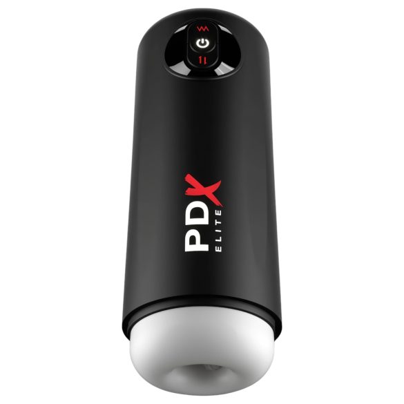 PDX Elite Moto Milker - vibrační pánská hračka (černá)