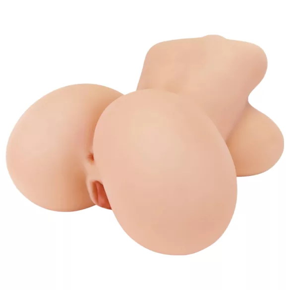 PDX Big Titty - realistický torzo s velkými prsy - tělová barva
