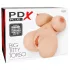 PDX Big Titty - realistický torzo s velkými prsy - tělová barva