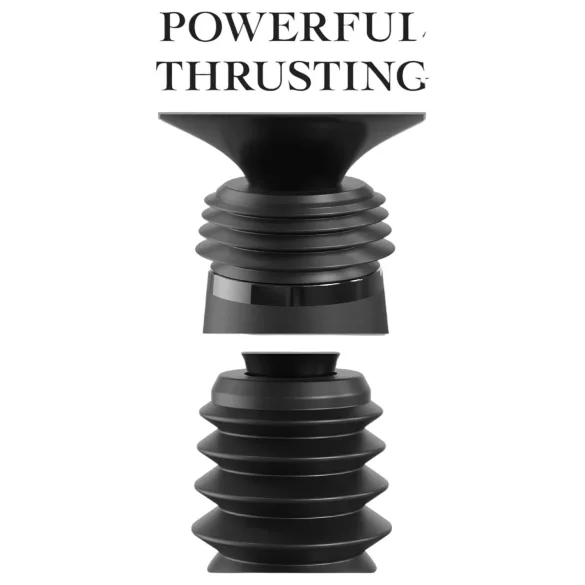 Fetish Fantasy - tělový dock thruster - přirážecí adaptér - černý