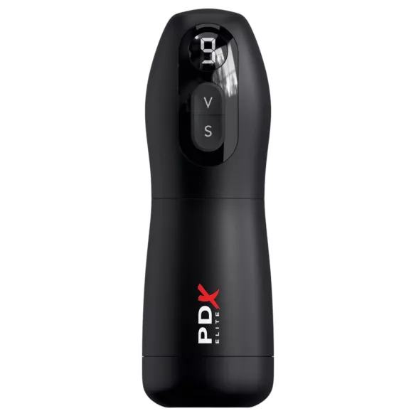 PDX Suck-O-Matic - akumulátorový, automatický masturbátor (černý)