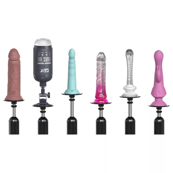 Fetish Body Dock Pro - sex stroj - černý