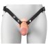 X-TENSION Elite - duté nasazovací dildo (přírodní)
