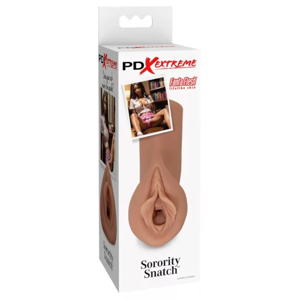 Pipedream Sorority Snatch - masturbátor umělá vagína - realistická barva