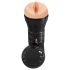 PDX Extreme Wet Pussy – realistická vagína masturbátor XXL (černá)