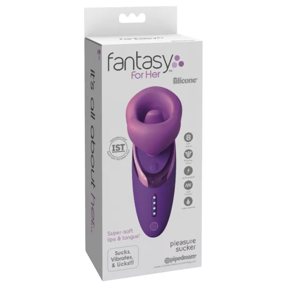 Fantasy For Her - vibrační sací stimulátor klitorisu - fialový