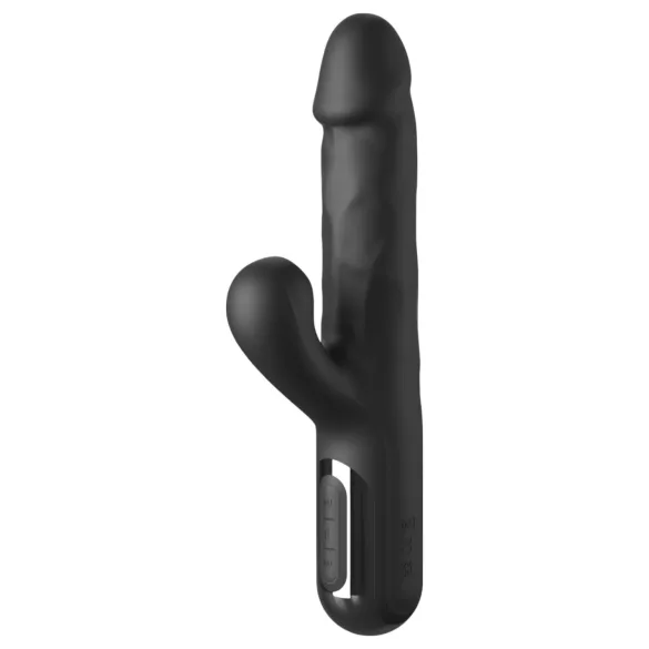 Fetish - 3motorový tlačný vibrátor (černý)