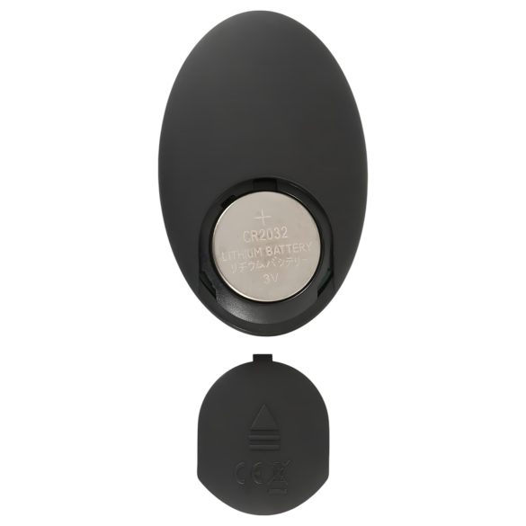 ANOS - anální vibrátor s rotujícími perlami - černý