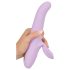SMILE Thrusting – rotující-vibrující stimulátor s ramenem na klitoris (fialový)