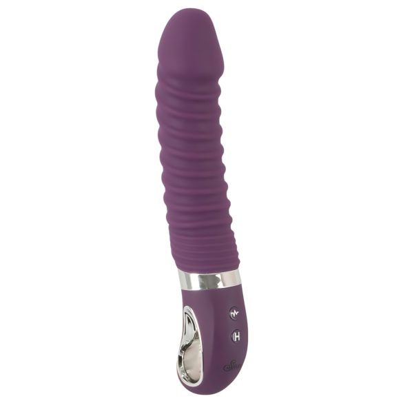 SMILE Soft - akumulátorový, vyhřívaný vibrátor (fialový)